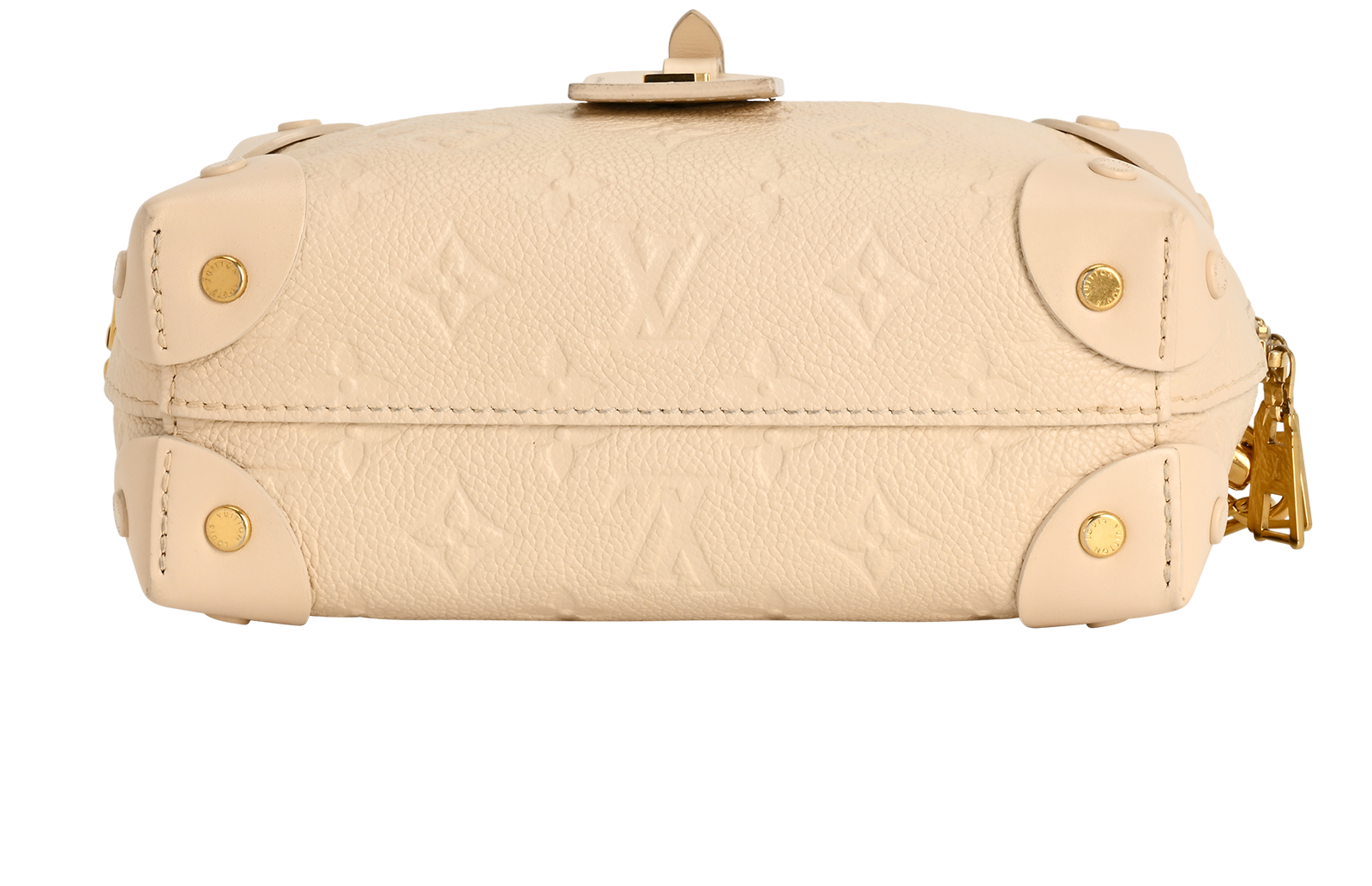 Petite Malle Souple, &pound;1,600, Handbags, Cream, Leather, Top view